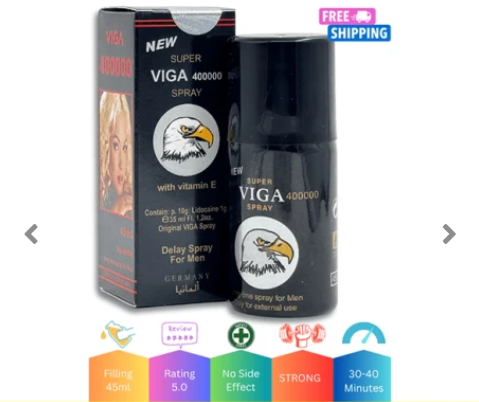 NEW Super Viga 400000 Delay Spray